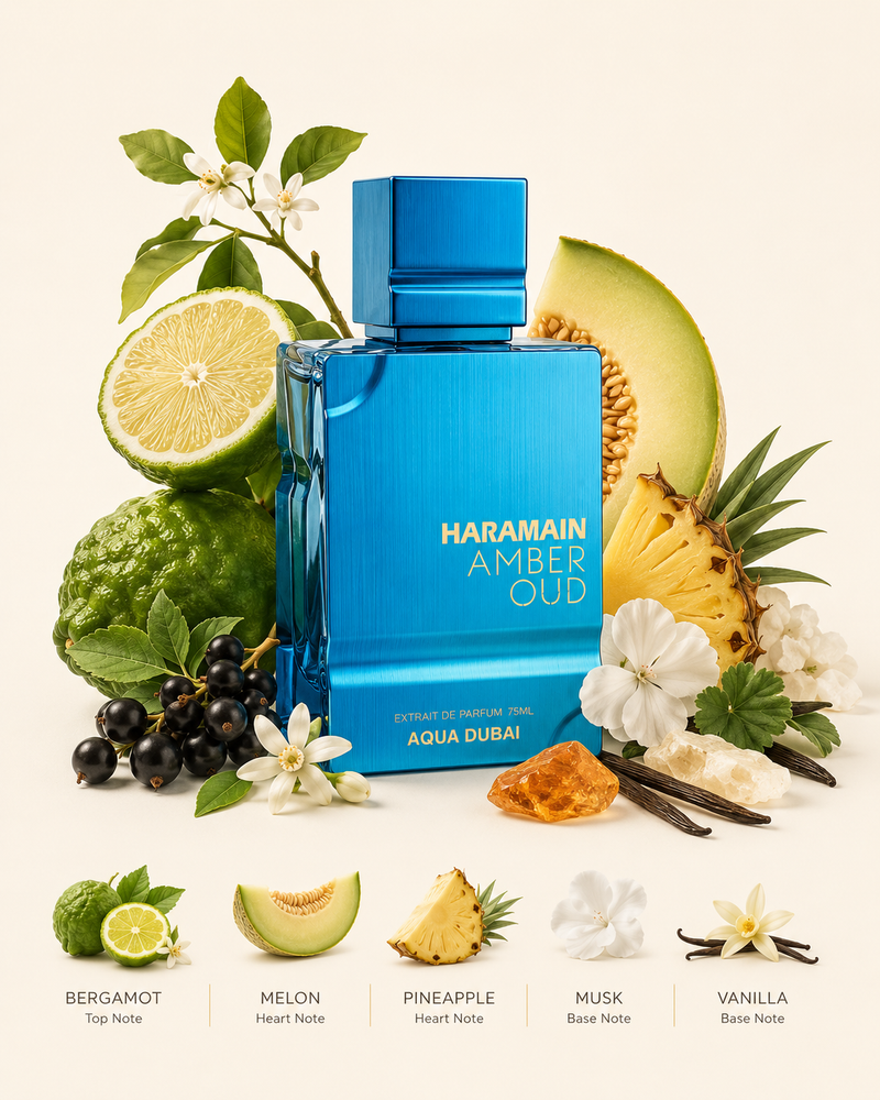 Al Haramain Amber Oud Aqua Dubai
