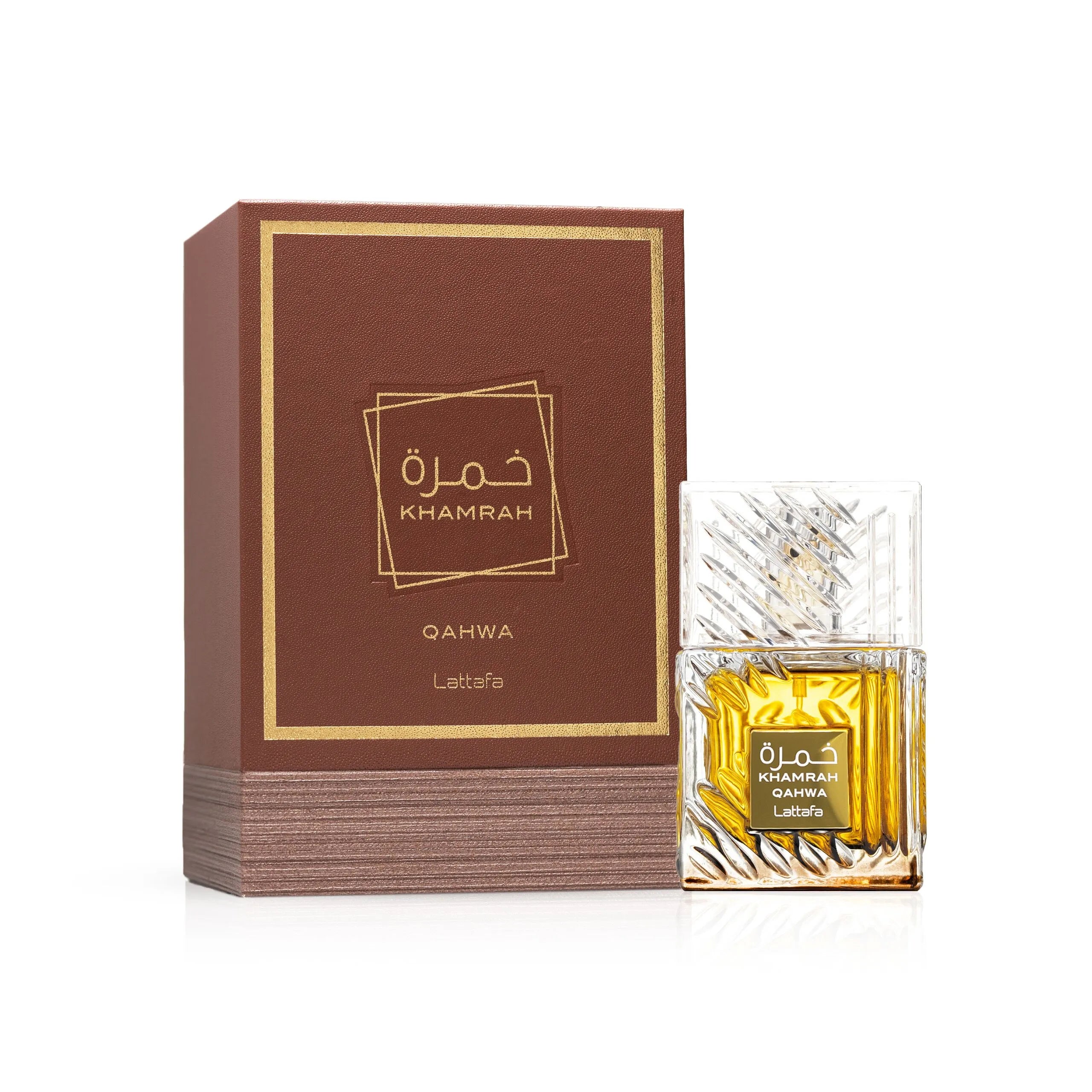 Lattafa Khamrah Qahwa Eau de Parfum 3.4 Oz