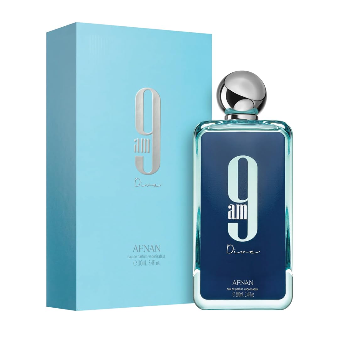 Afnan Perfumes 9am Dive - Unisex Eau de Parfum - 3.4OZ