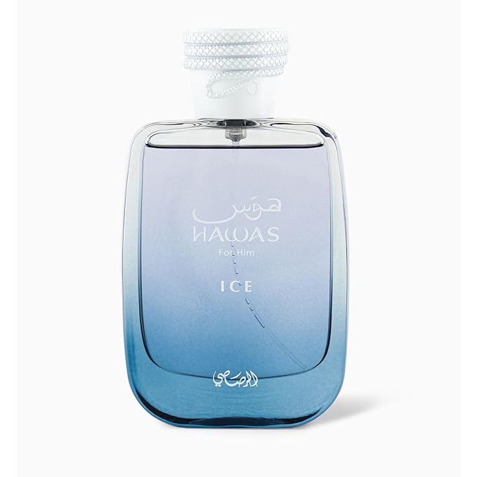 Hawas Ice for Men Eau de Parfum Spray 100ml (3.4 oz) by Rasasi