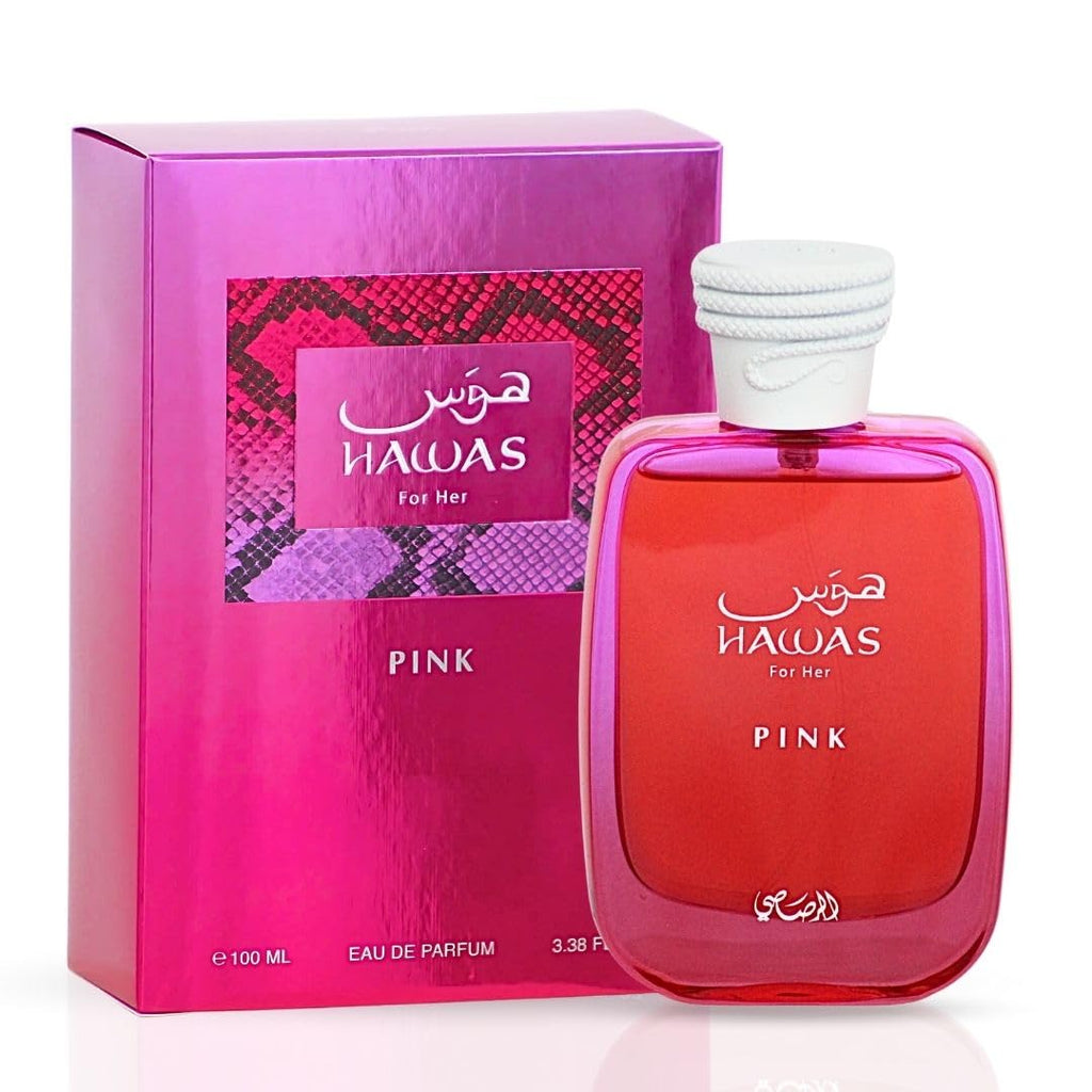 Hawas Pink by Rasasi – Eau de Parfum 100ml (Women)