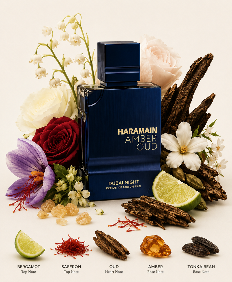 AL HARAMAIN Amber Oud Dubai Night Extrait de Parfum Spray 3.4 fl oz