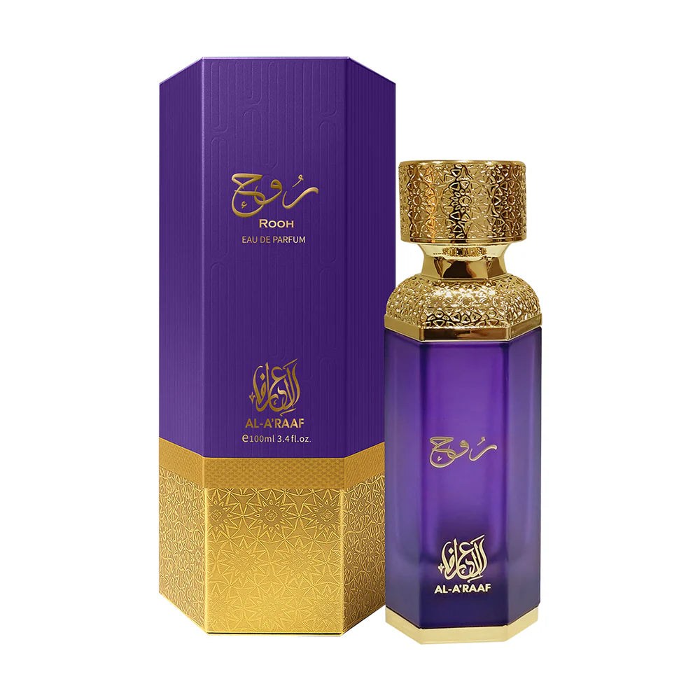 Al-A'raaf | Rooh | Eau De Parfum | Unisex Fragrance | 100 ML - 3.4 oz | Fruity - Floral & Musk Notes