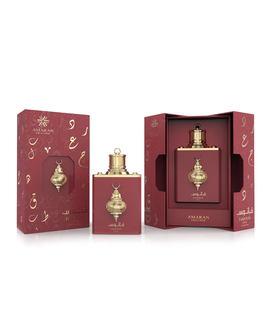 Amaran Parfumes | Fanoos Siarj | Eau De Parfume | 3.4 fl oz - 100 ml | Unisex Fragrance | Fuji Apple - Wild Berries & Sugar Notes