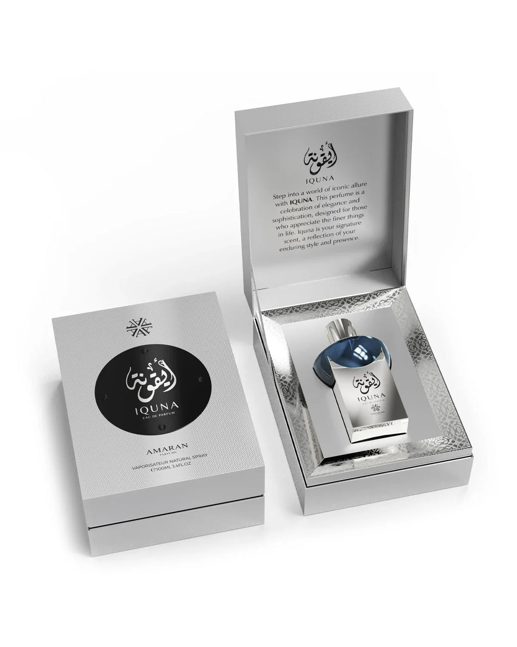 Amaran | Iquna | Eau De Parfum | Mens Fragrance | 100 ML | Pineapple, Bergamot & Lemon