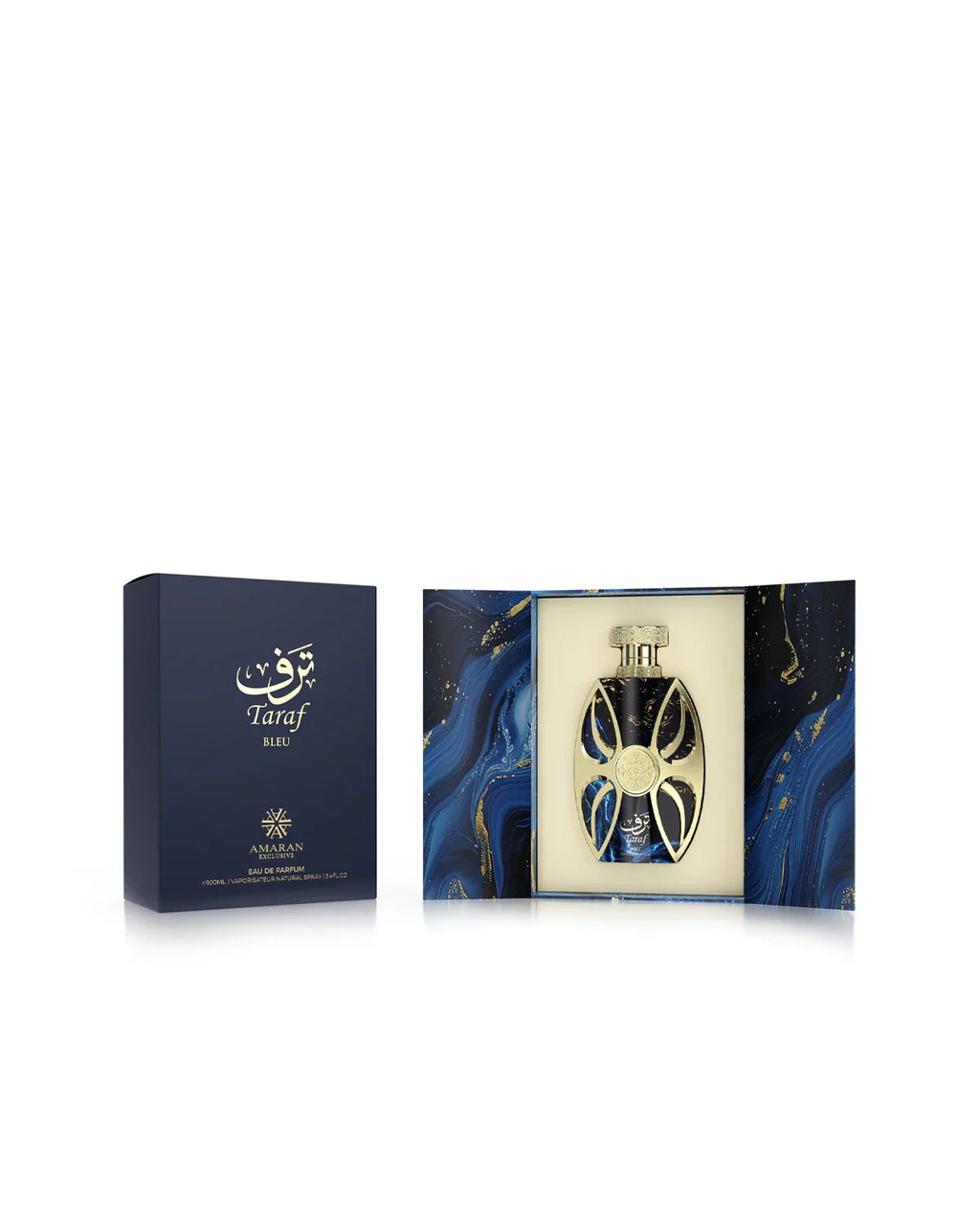Amaran | Taraf | Bleu | Eau De Parfum | Unisex Fragrance | 100 ML | Raspberry, Strawberry & Rhubarb
