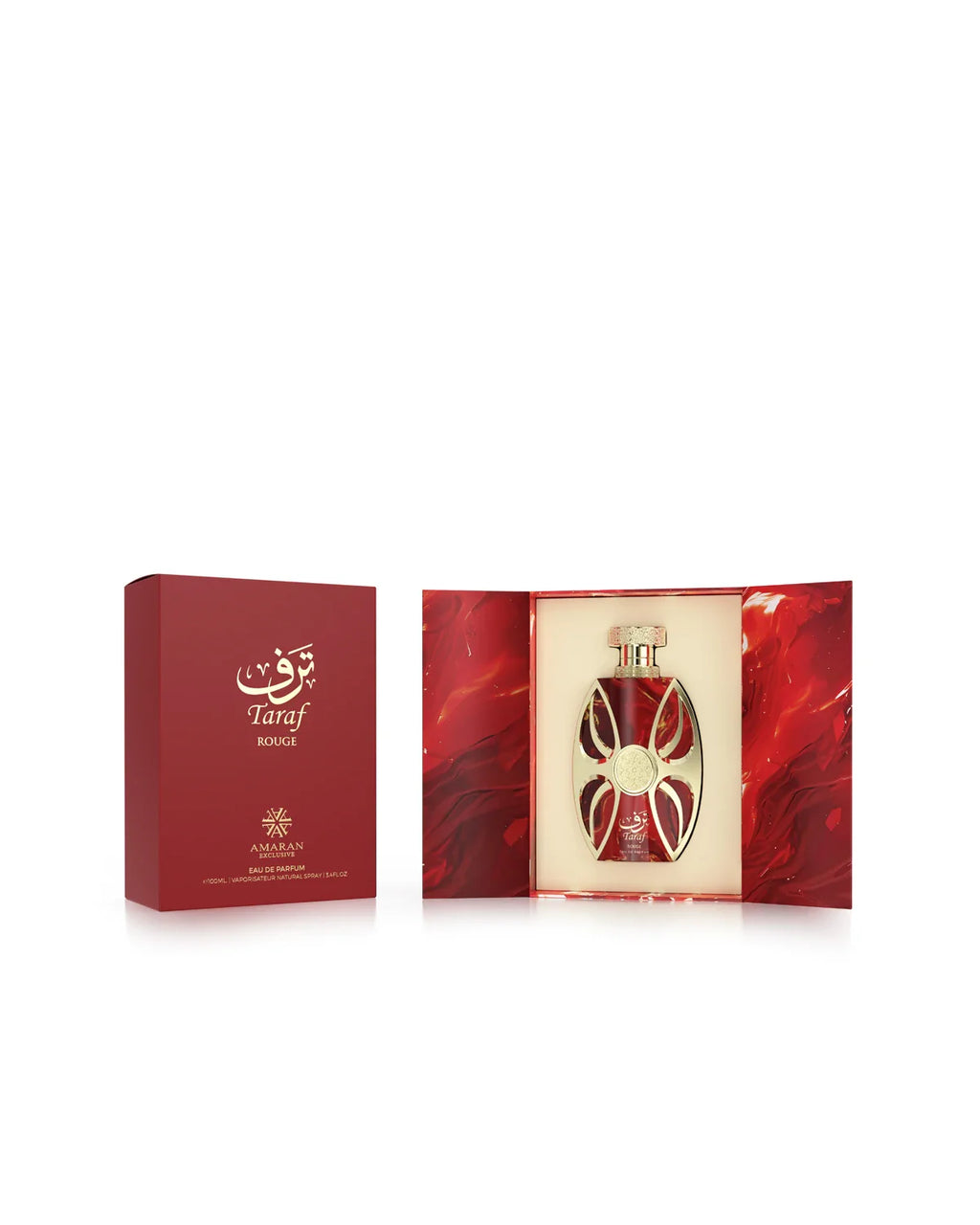 Amaran | Taraf | Rouge | Eau De Parfum | Unisex Fragrance | 100 ML | Cherry, Raspberry & Pink Pepper
