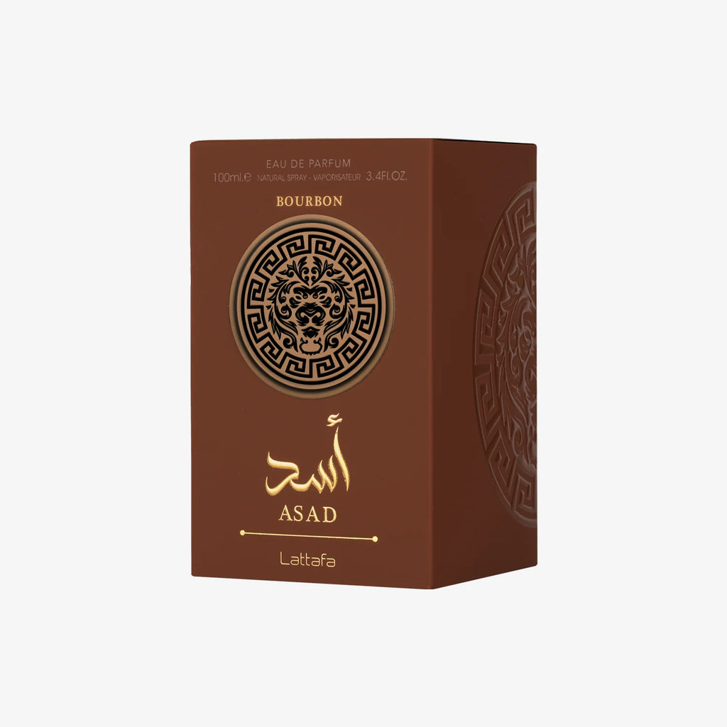 Lattafa Perfumes | Asad Bourbon - Unisex Fragrance - 3.4 oz (100 ml) - Vanilla - Sweet - Cacao - Spicy Fragrance