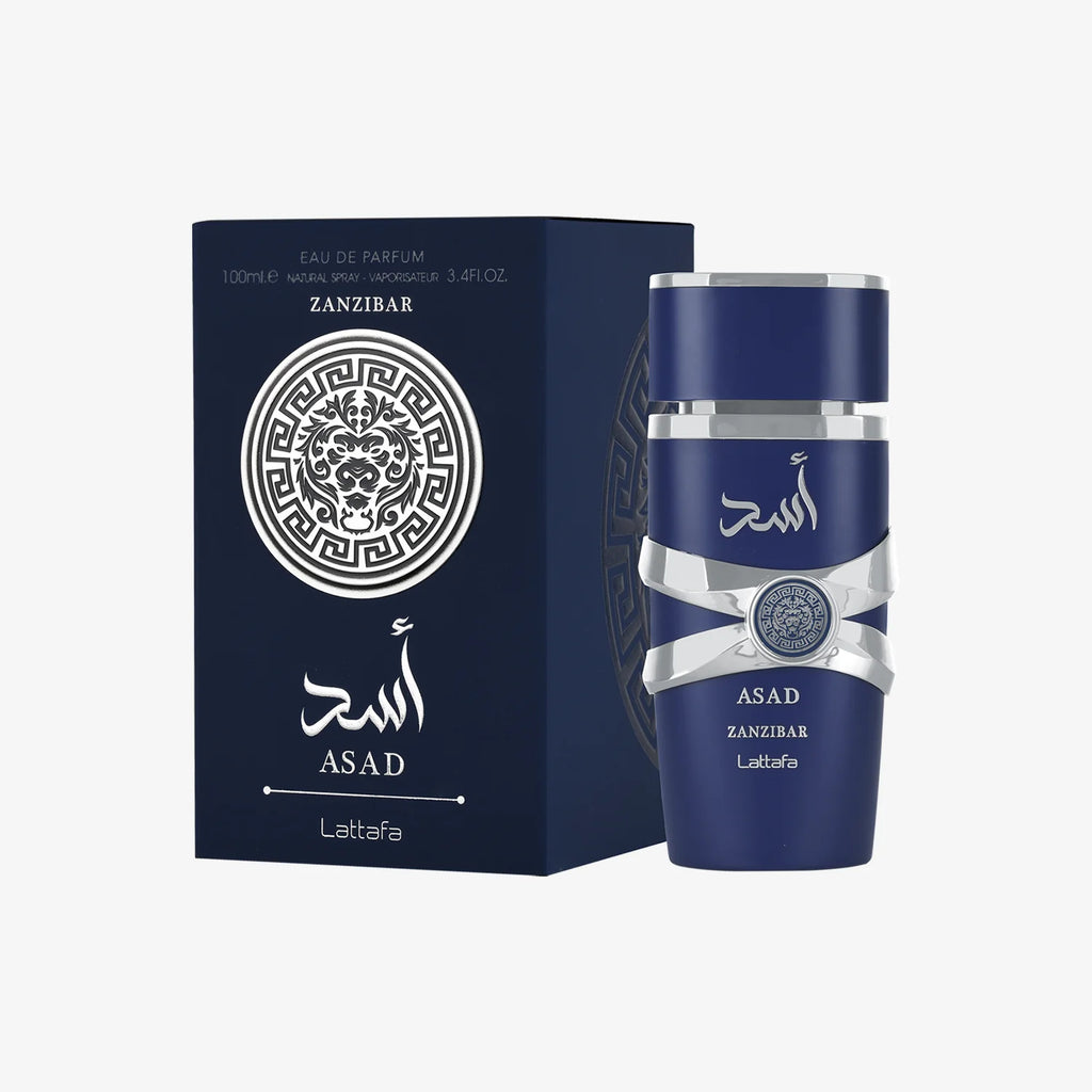 Lattafa Perfumes | Asad Zanzibar - Men's Fragrance - 3.4 oz (100ml) Vanilla - Iris - Powdery Fragrance