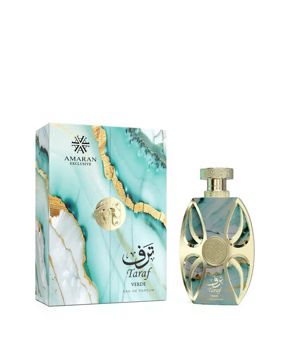 Amaran | Taraf | Verde | Eau De Parfum | Unisex Fragrance | 100 ML | Freesia, Lemon, Nectarine & Apple