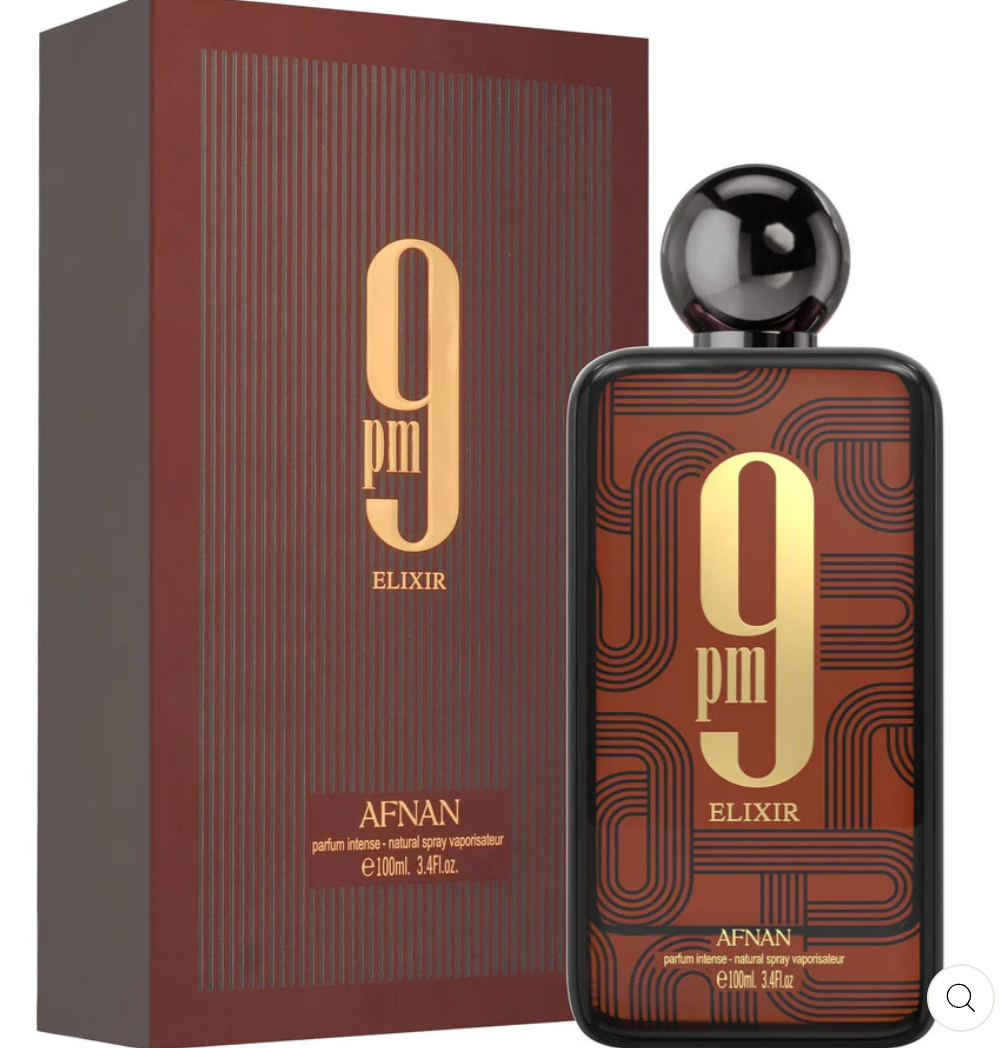 Afnan 9PM Elixir Eau De Parfum, 3.4 Fl. Oz