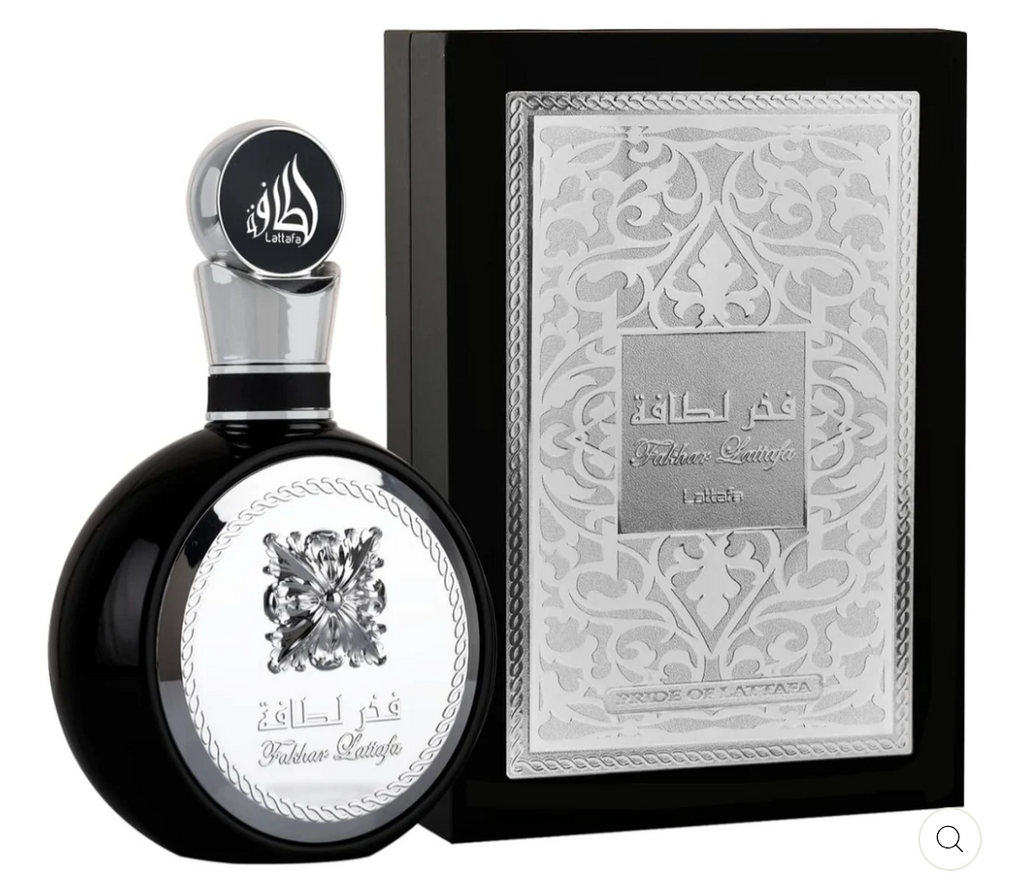 Lattafa Fakhar Silver - Eau de Parfum - 3.4 Oz Regular price
