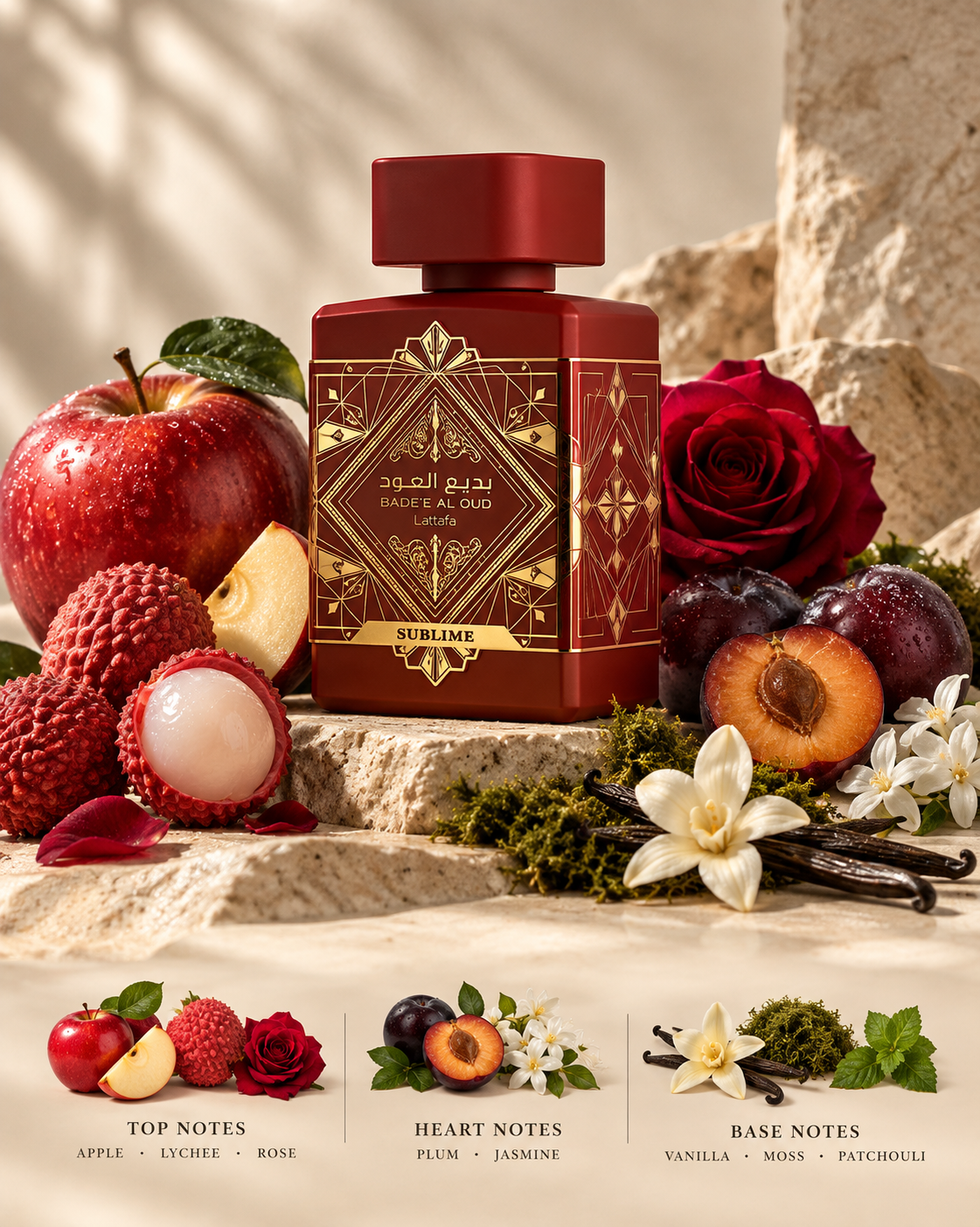 Bade'e Al Oud: Sublime by Lattafa (100ML)