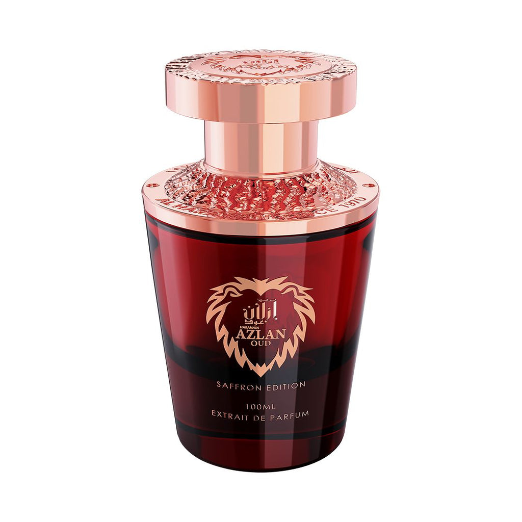 Al Haramain | Azlan Oud | Saffron Edition | Extrait De Parfum | Unisex Fragrance | 100 ML | 3.4 oz - Fruity + Floral Scent