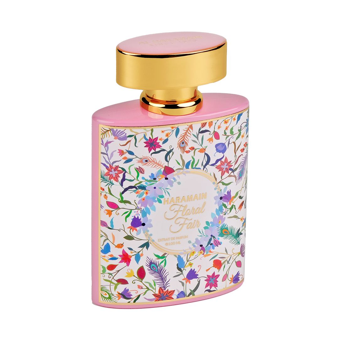 Al Haramain | Floral Fair | Extrait De Parfum | 100 ML | 3.33 oz | Women's Fragrance with Floral Notes | Liquid Edition Perfume Rose