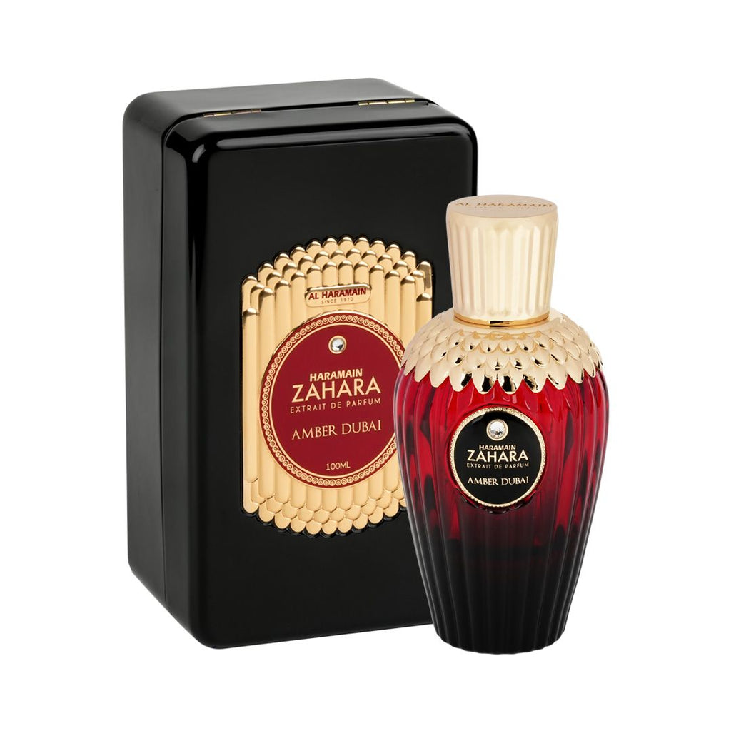Al Haramain | Zahara | Amber Dubai | Eau De Parfum | Unisex Fragrance | 100 ML | Sweet - Fruity & Tuberose Notes