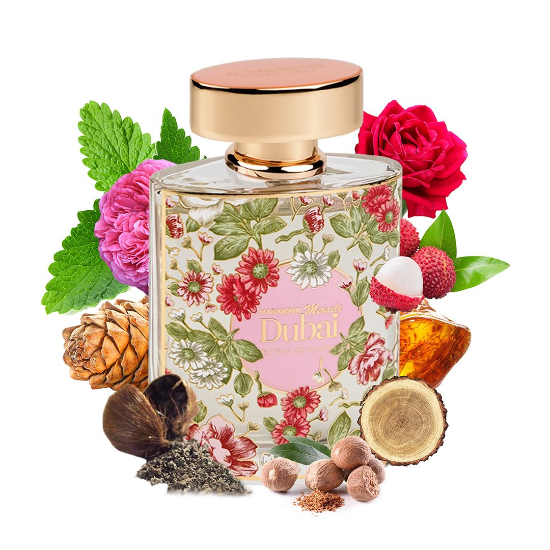 Al Haramain | Miracle Dubai | Extrait De Parfum | 100 ML for Women - Unique Fragrance with 3.4 oz Bottle Size
