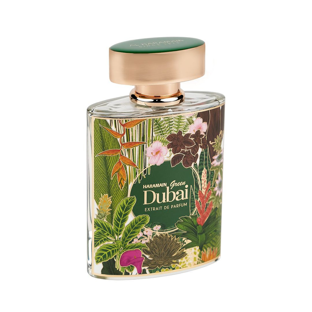 Al Haramain Perfumes | Green Dubai | Unisex Fragrance | Extrait de Parfum | 3.4 oz (100ml) Bottle | Long Lasting Scent