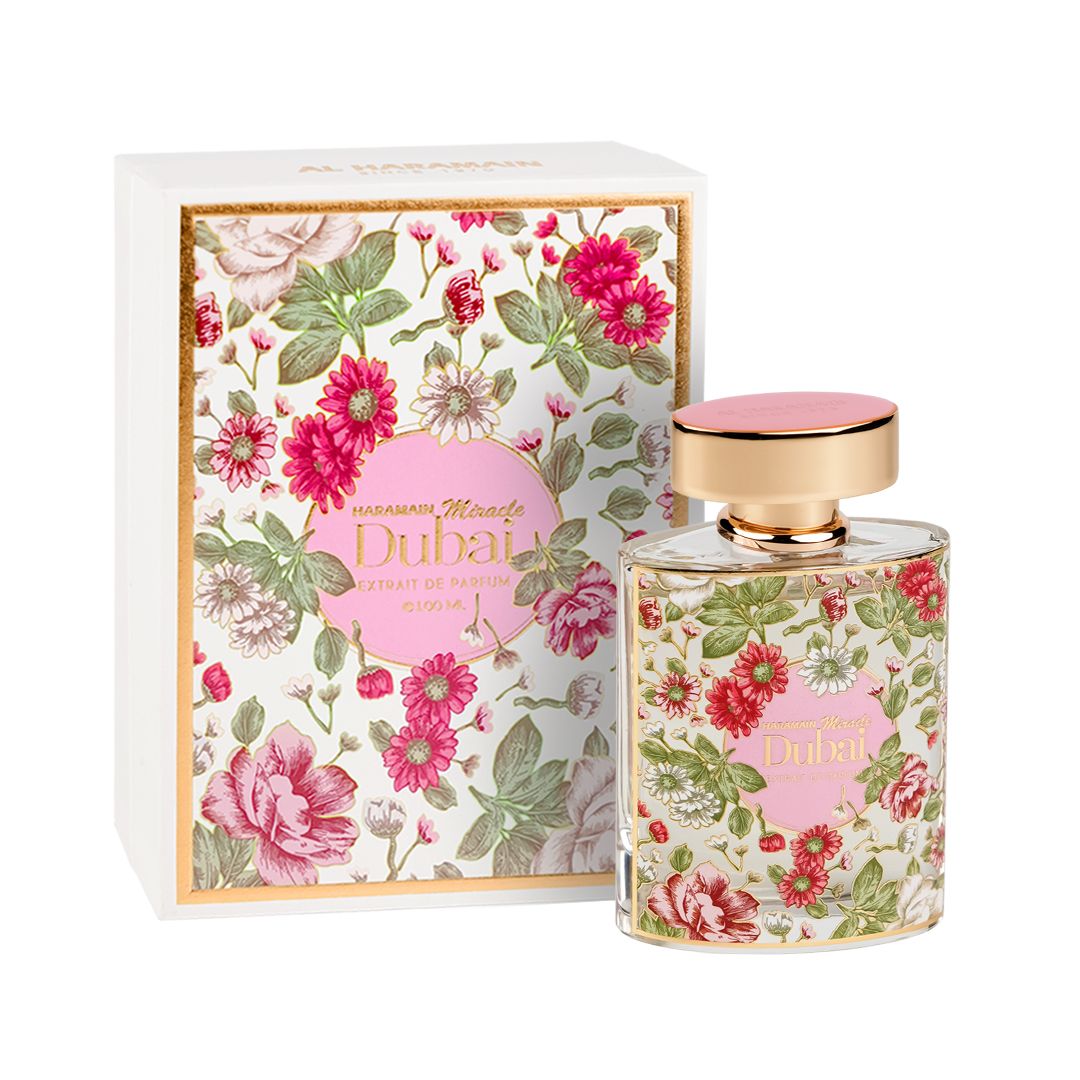 Al Haramain | Miracle Dubai | Extrait De Parfum | 100 ML for Women - Unique Fragrance with 3.4 oz Bottle Size