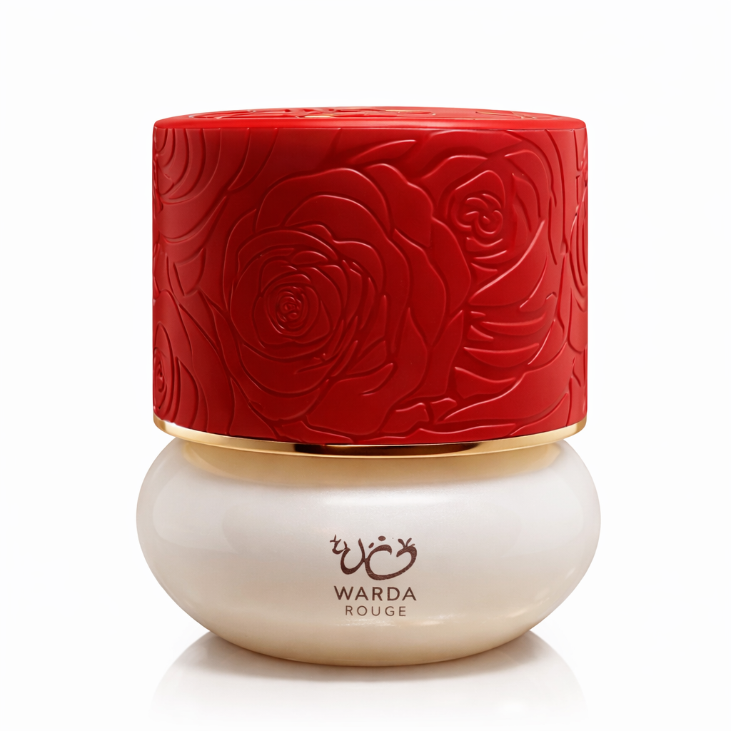 Zakat Perfumes | Warda Rouge | Eau De Parfum |Women's Fragrance | 100 ML - 3.4 oz | Pear Blossom - Red Berries & Italian Mandarin Notes