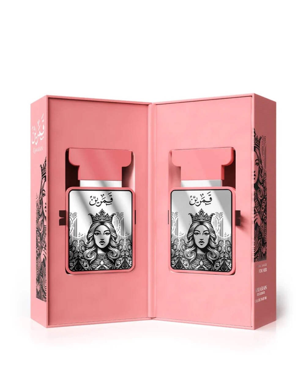 Amaran | Qamarain for Her | Eau de Parfum | 3.4 fl oz - 100 ml | Women's Fragrance | Mango - Coconut & Iris Notes