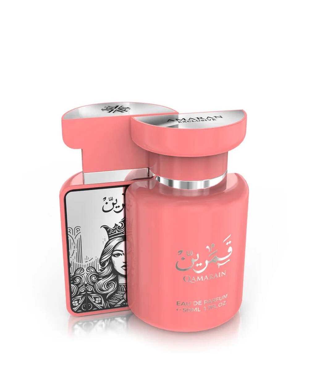 Amaran | Qamarain for Her | Eau de Parfum | 3.4 fl oz - 100 ml | Women's Fragrance | Mango - Coconut & Iris Notes