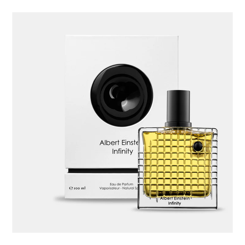 Altralia Perfumes | Albert Einstein Infinity | 3.4 oz (100ml) Bottle | Men's Fragrance | Eau de Parfum | Citrus - Woody & Musk Notes