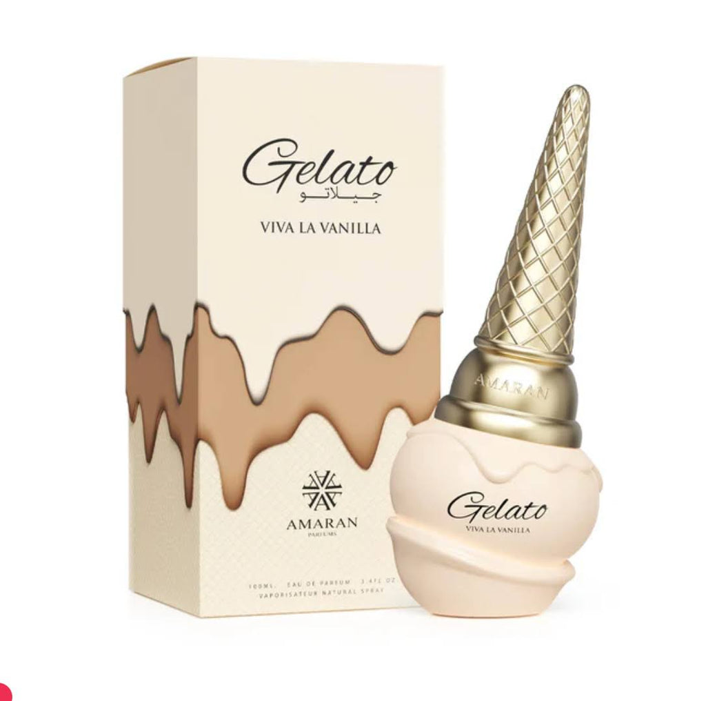 Amaran | Gelato | Viva La Vanilla | Eau De Parfum | 100 ML | Unisex Fragrance | Marshmallow, Apricot Blossom & Osmanthus |