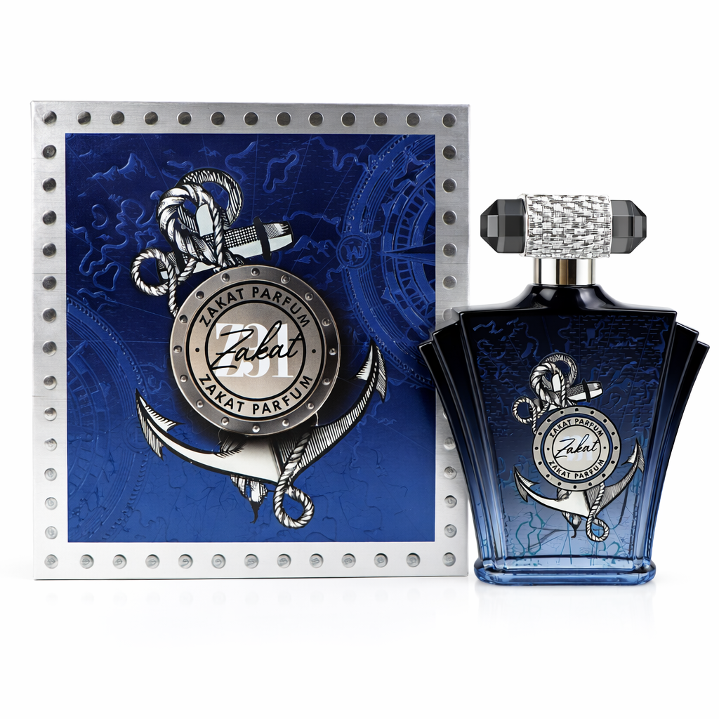 Zakat Parfums | Z31 | Eau de Parfum | Men's Fragrance | 3.4 fl oz - 100 ml | Bergamot - Jasmine & Sandalwood Notes